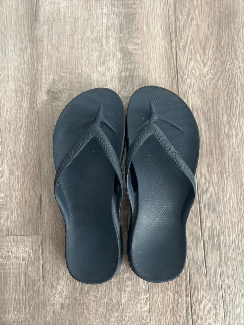Navy Blue Archies Flip Flops